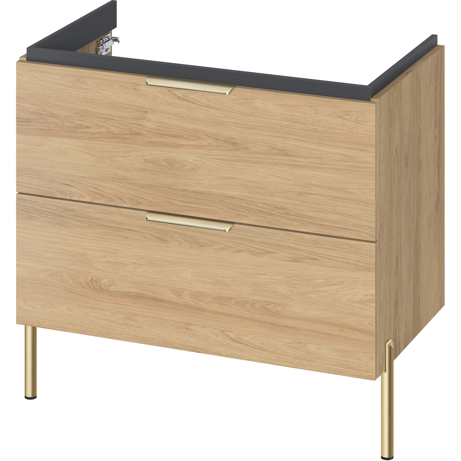 CERSANIT Waschbeckenschrank BONICA 80 Hickory-Eiche DSM S4041-019