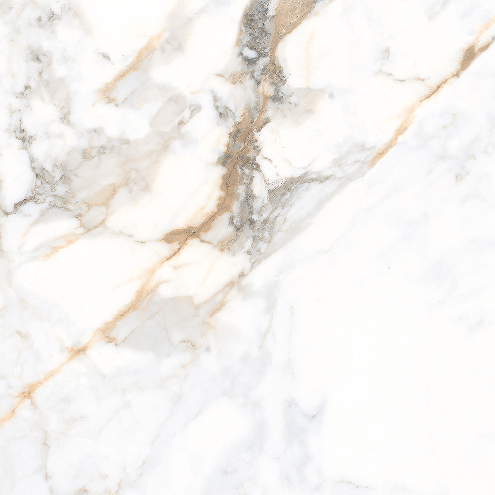 BODENFLIESE NOBLE TESORO WEIß GLÄNZEND 60X60 #S006