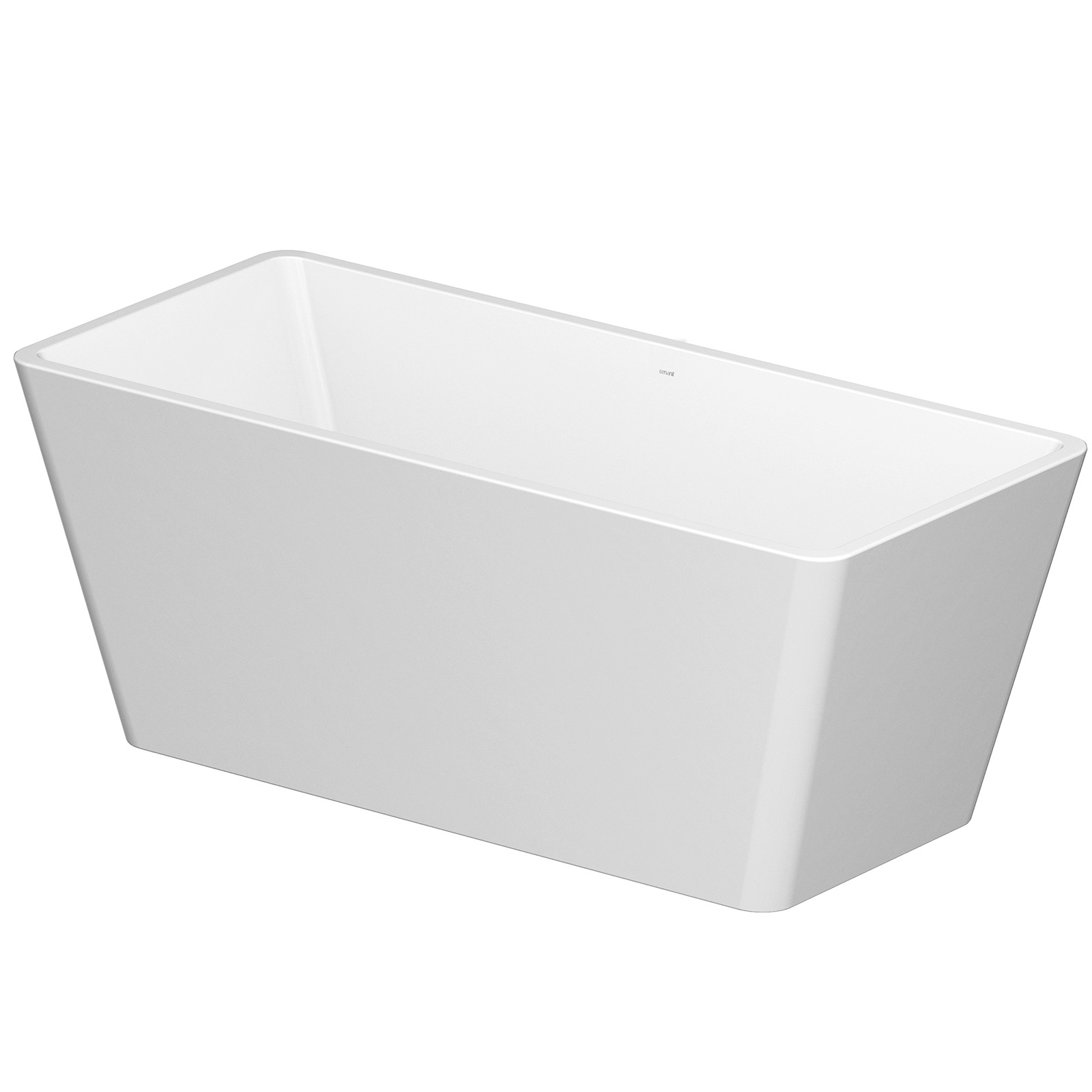 CERSANIT Freistehende Badewanne 44 rechteckig crea 162x72 238 S301-299
