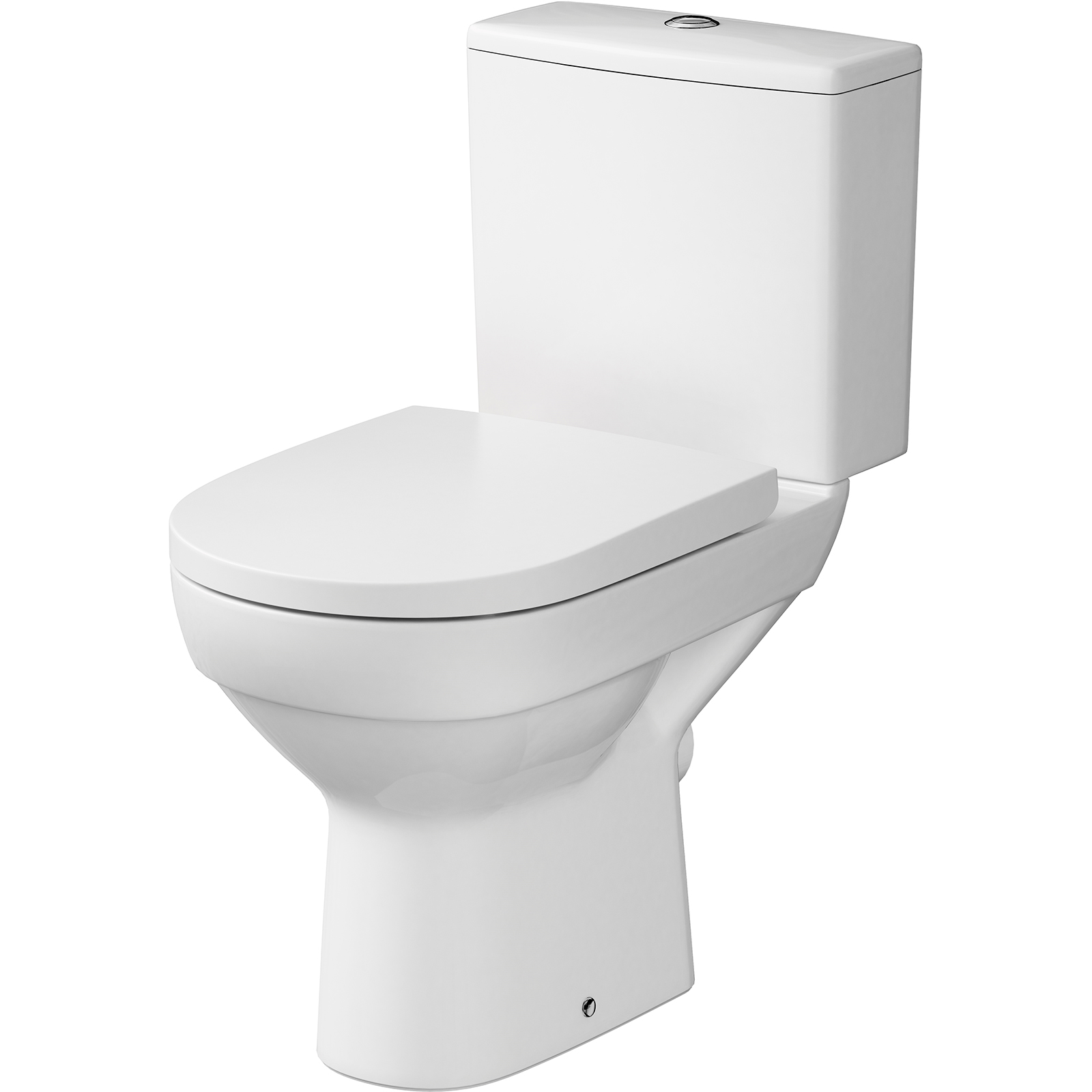 CERSANIT Stand-WC 67 601 city new clean on 010 3/5 duroplast Sitz w łw 76 K35-035