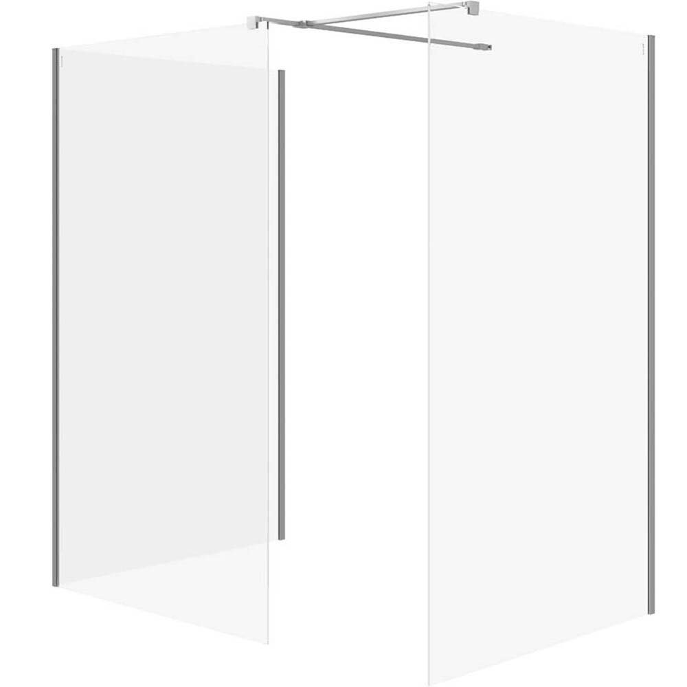 CERSANIT Walk-In-Dusche MILLE 90x90x90x200 Chrom S601-197