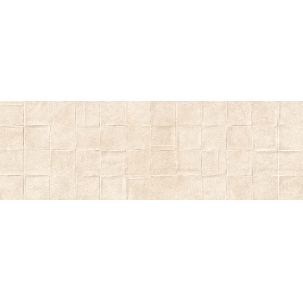 WANDFLIESE BETONOPTIK TRIASSO BEIGE STRUCTURE MATT 29X89 CERSANIT