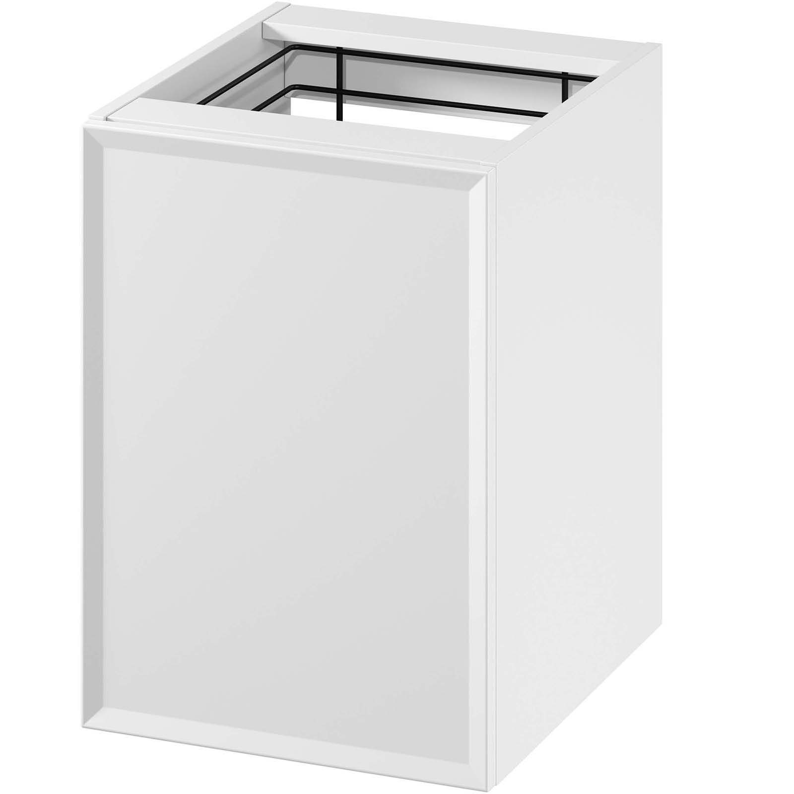 CERSANIT Schrank mit Wäschekorb MILOS 40 montiert weiß S1022-011