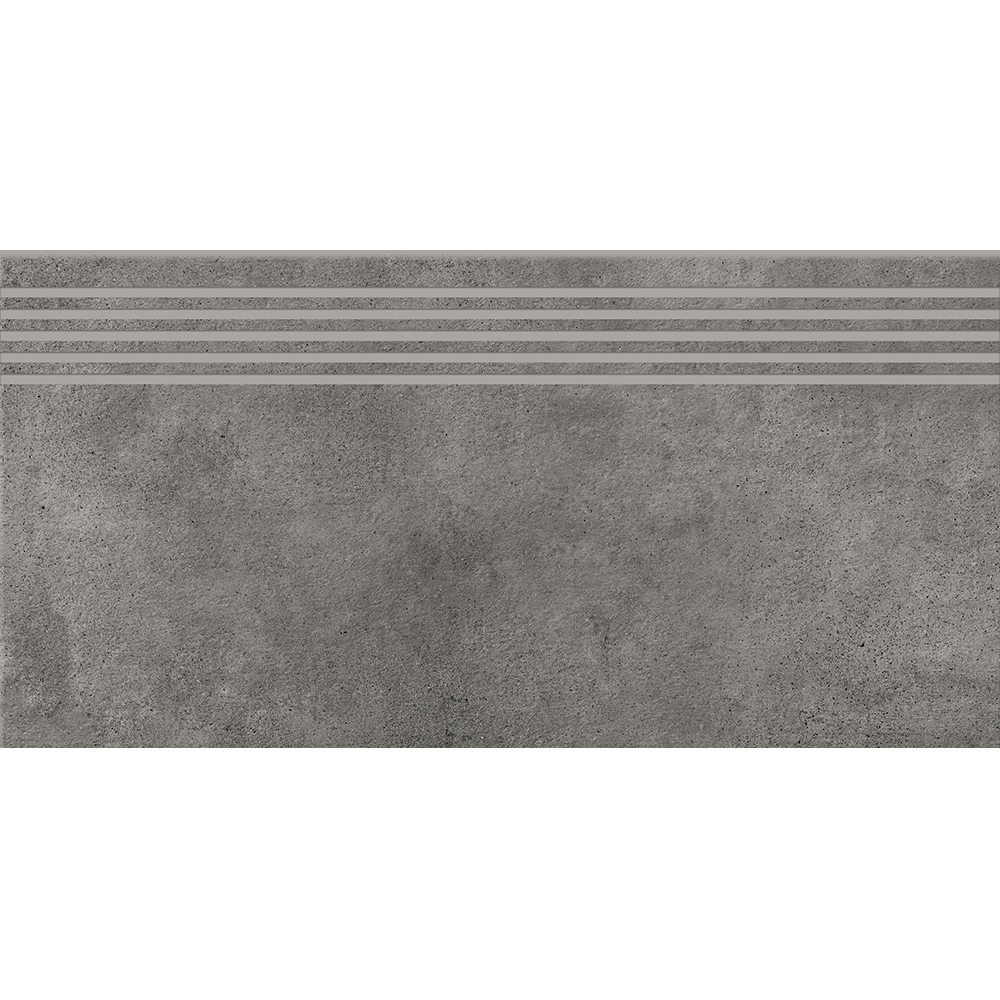 BODENFLIESE STUFENFLIESE BORIDO GREY MAT 29,8X59,8