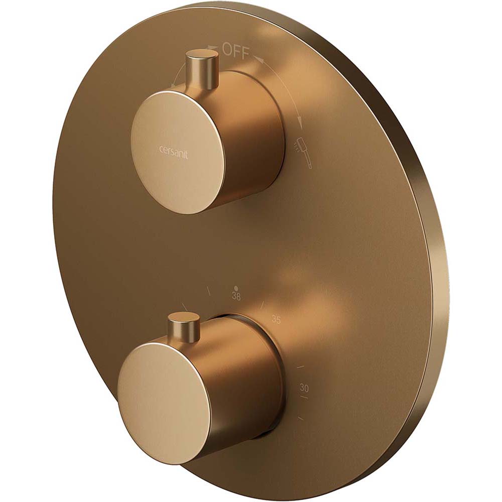 CERSANIT ZEN Unterputz-Thermostat für Badewannen und Duschen, Kupferdose S951-797 CERSANIT ZEN Unterputz-Thermostat für Badewannen und Duschen, Kupferdose S951-797