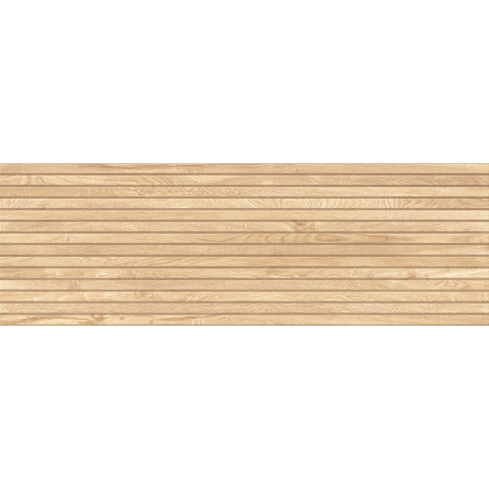 WANDFLIESE BAND WOOD LIGHT BEIGE MAT 39,8X119,8