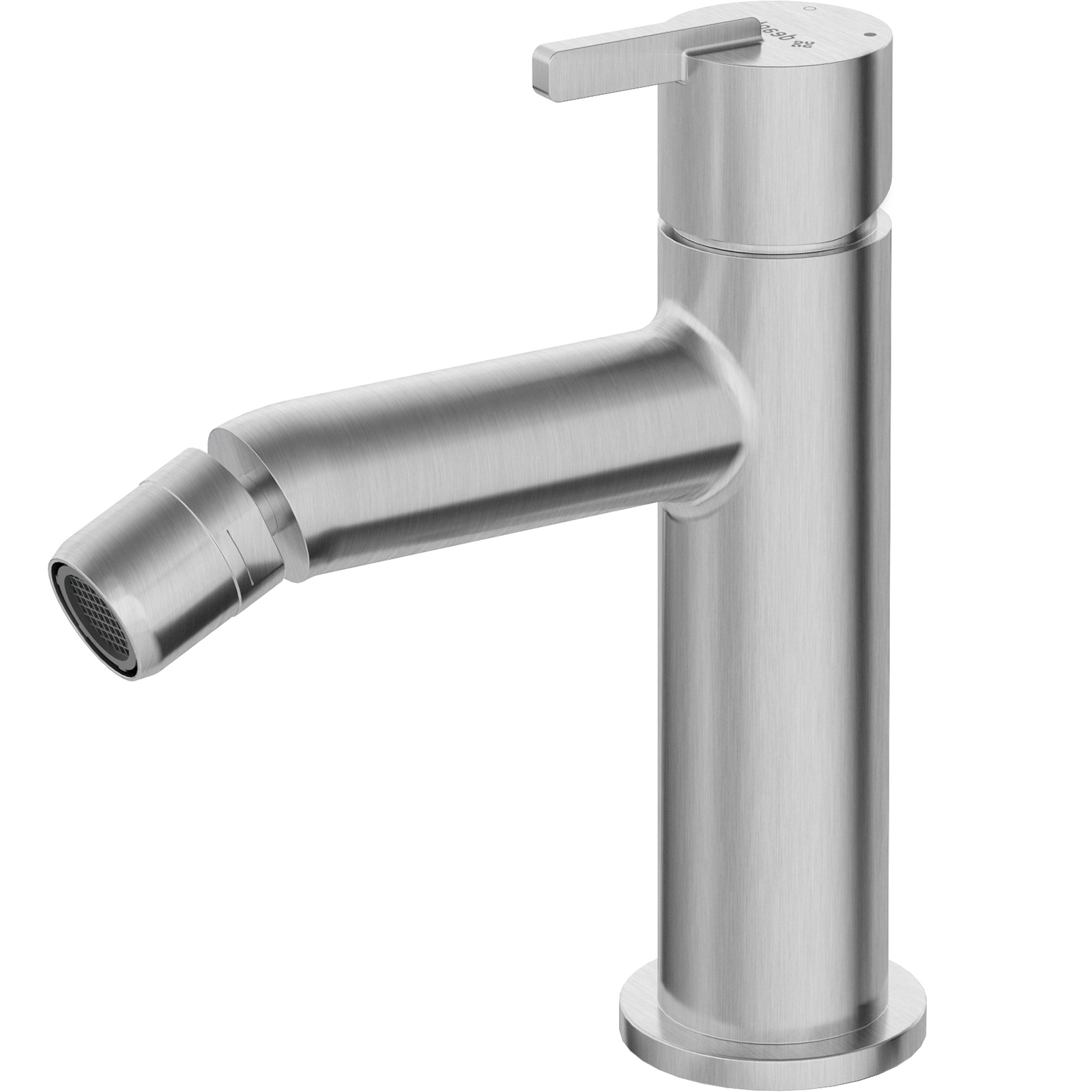 DEANTE Bodenstehende Bidet-Wasserhahn SILIA gebürsteten Stahl BQS_F30M