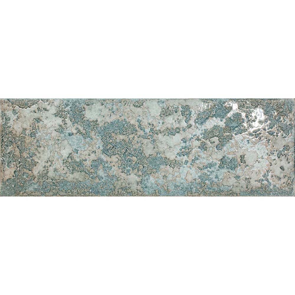 DEKORFLIESE KAMADO AQUAMARINE GLÄNZEND 15X45 REALONDA