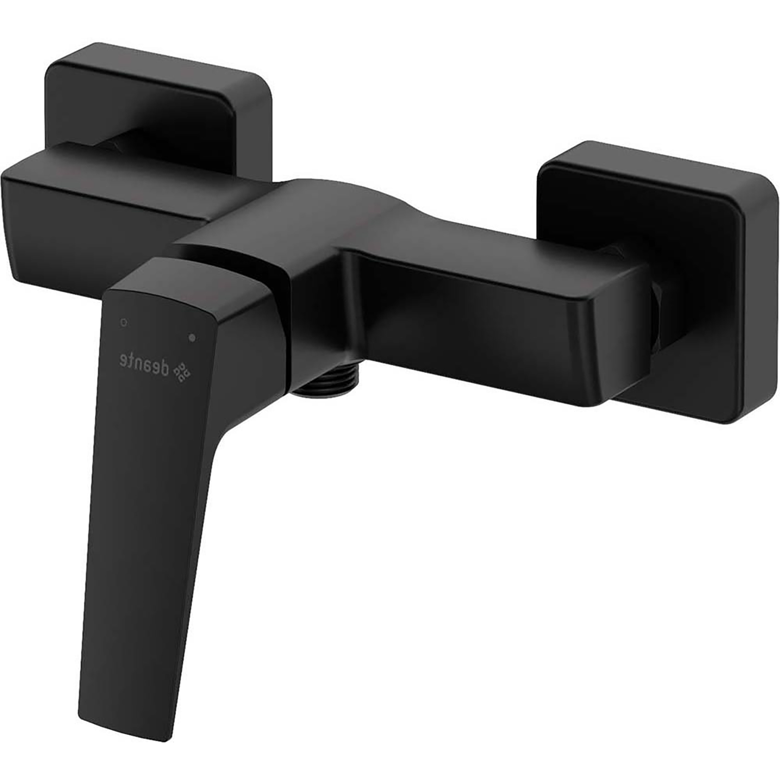 DEANTE Wandmontierter Duschwasserhahn BLUR nero BQL_N40M