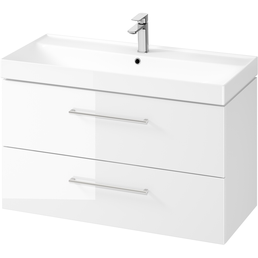 CERSANIT Unterschrank mit Waschbecken LARGA 100 weiß S801-437