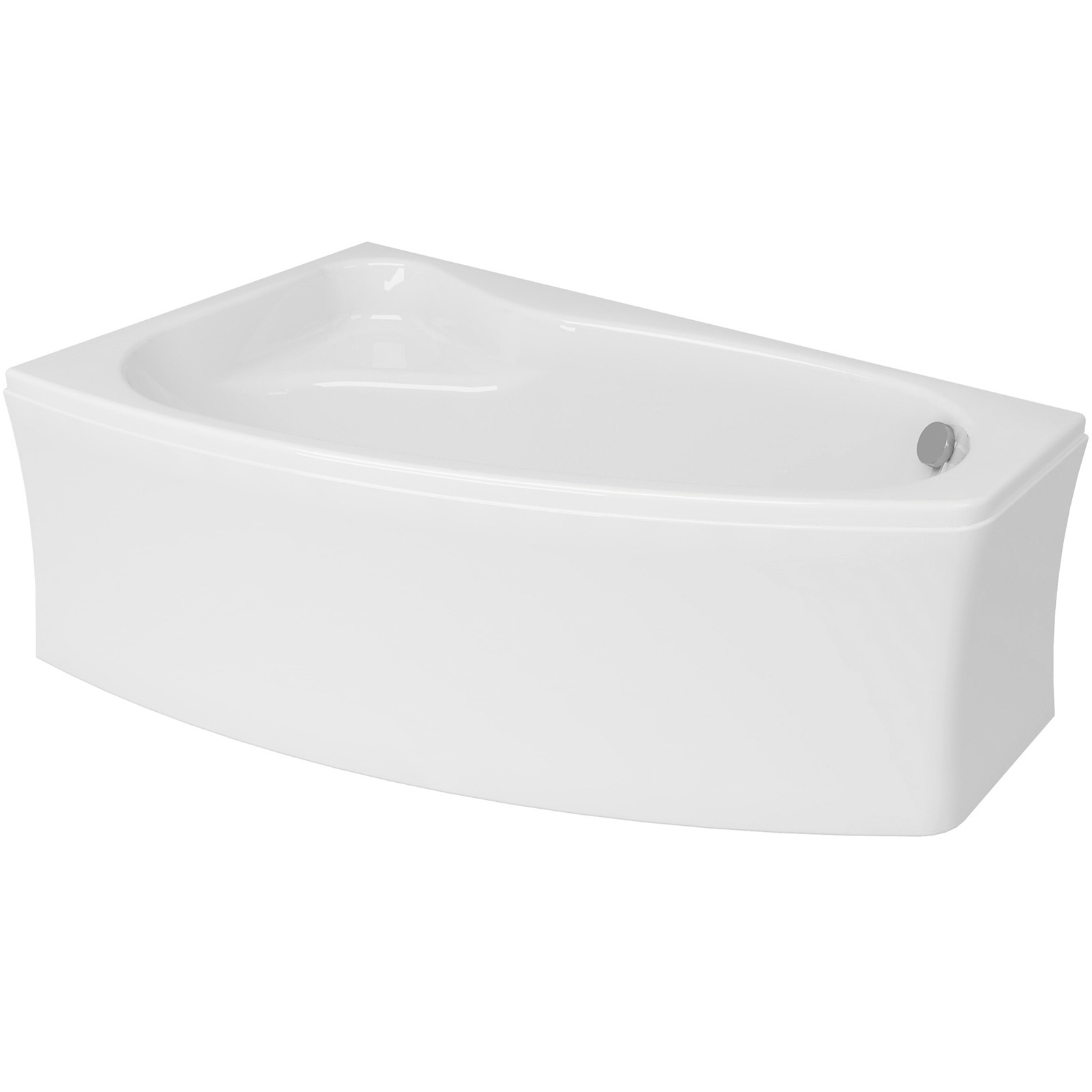 CERSANIT Asymmetrische Eckbadewanne SICILIA NEU 170x100 links S301-097 CERSANIT Asymmetrische Eckbadewanne SICILIA NEU 170x100 links S301-097