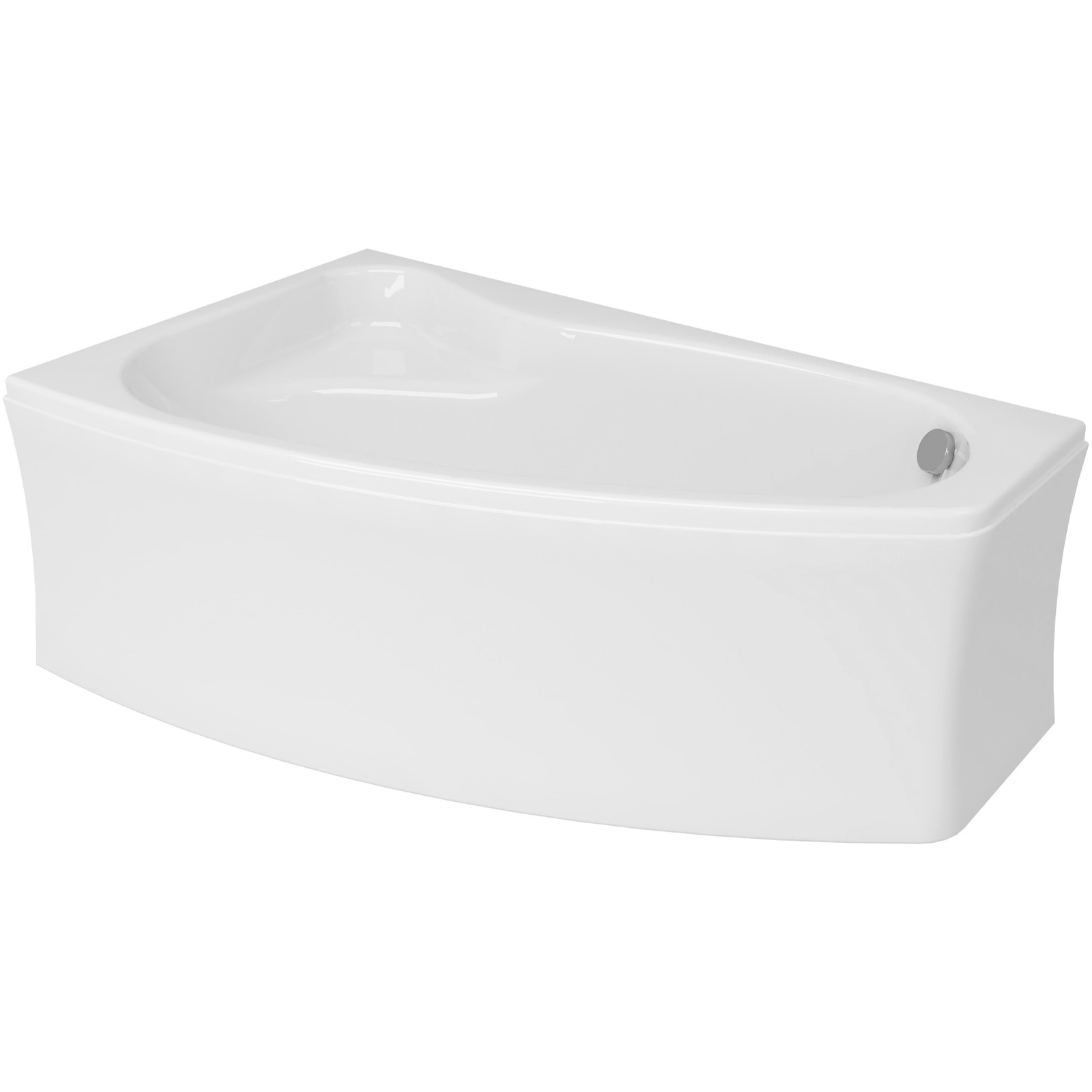 CERSANIT Asymmetrische Eckbadewanne SICILIA NEU 170x100 links S301-097