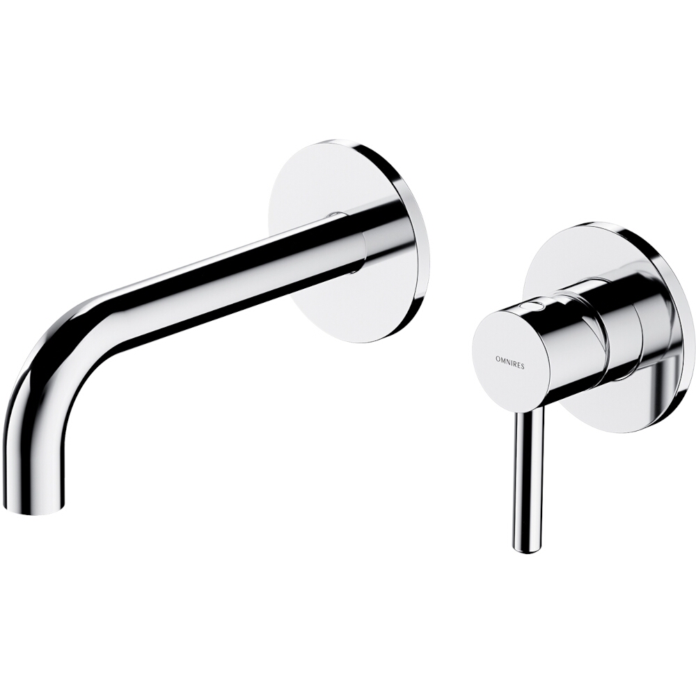 OMNIRES Waschbeckenhahn Y bündig montiertes Messing gebürstet Y1215HBSB OMNIRES Waschbeckenhahn Y bündig montiertes Messing gebürstet Y1215HBSB