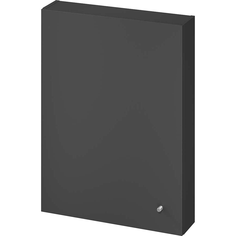 CERSANIT Wandhängender Badschrank LARGA 60 montiert anthrazit S164-031