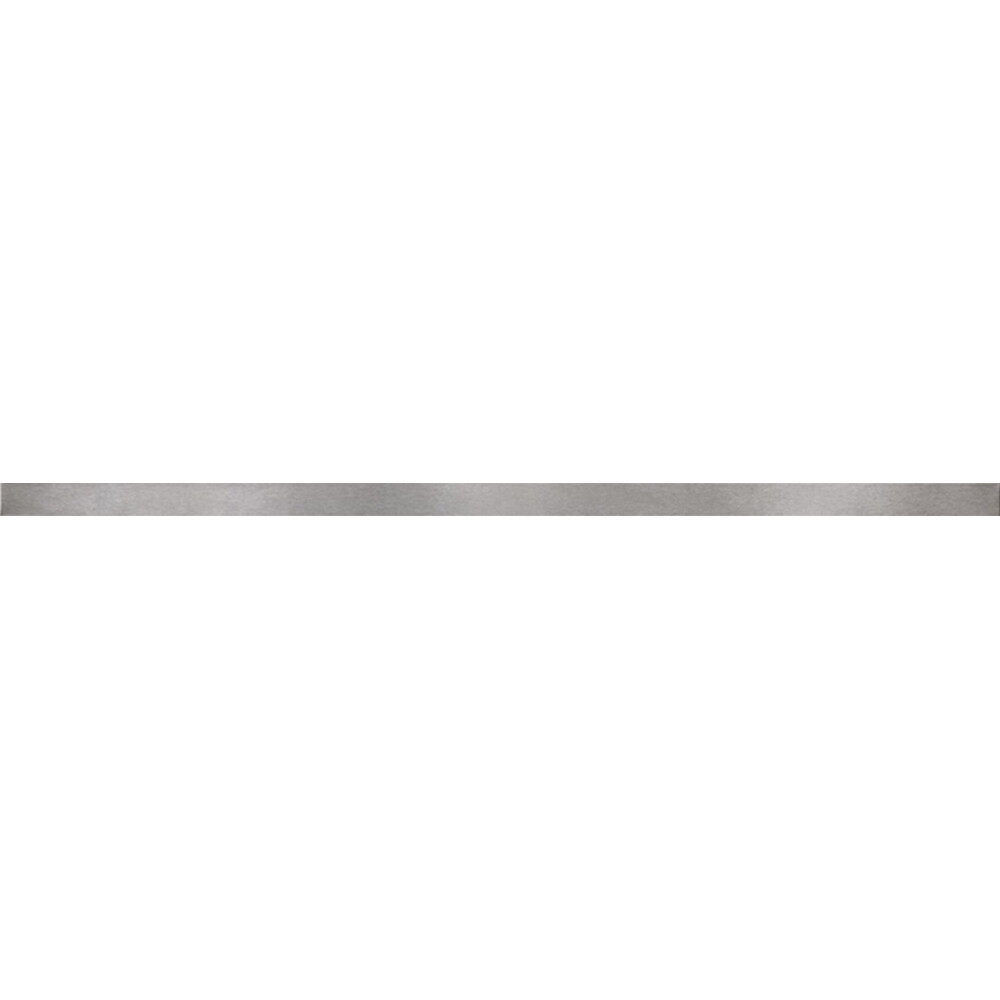 WANDFLIESE LEISTEN UNIVERSAL METAL SILBER MIRROR GLÄNZEND 2X59,8 CERSANIT