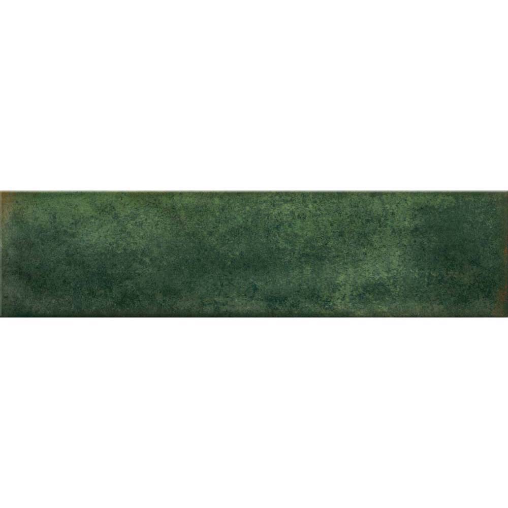 WANDFLIESE OLDISH GRÜN GLÄNZEND 7,5X30 CERSANIT