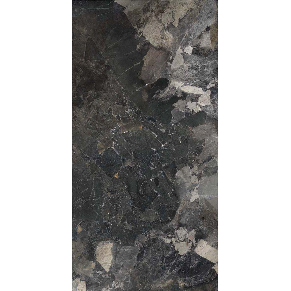 BODENFLIESE STEINOPTIK ARGOS SCHWARZ MATT 60X120 DADO CERAMICA