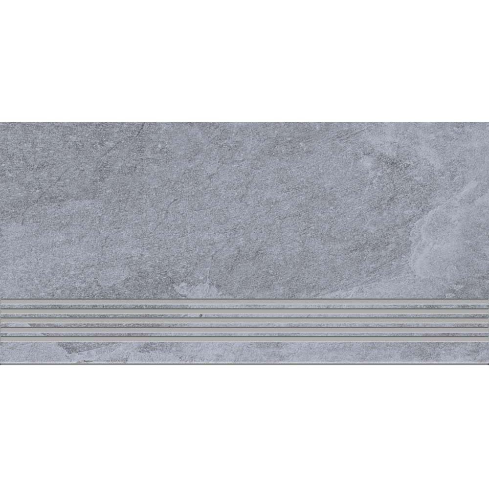 BODENFLIESE STUFENFLIESE BELIZE LIGHT GREY MAT 29,8X59,8