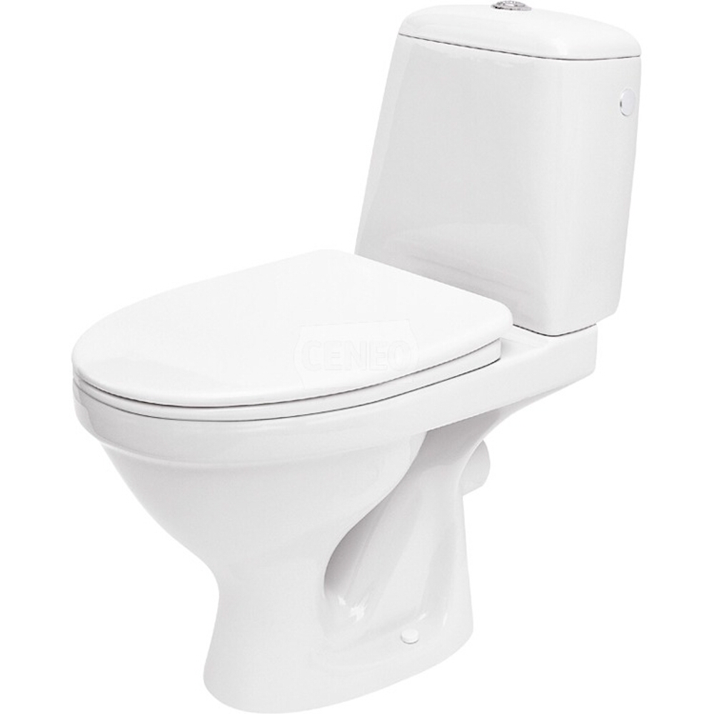 CERSANIT Stand-WC 65,5 22 ECO e010 3/6l WC-Deckel duroplast 77 K07-102-EX1