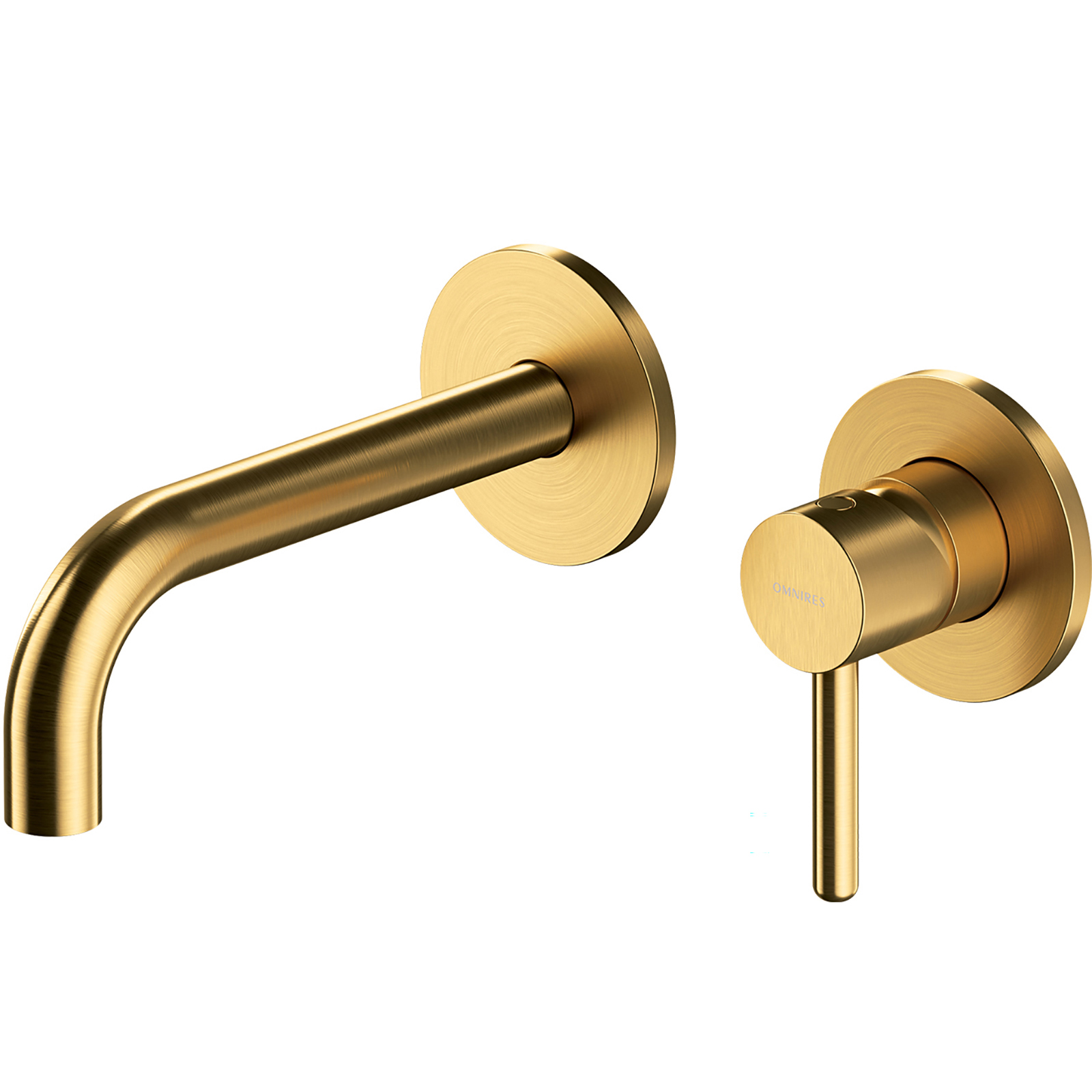 OMNIRES Waschbeckenhahn Y verdeckte golden, gebürstete Y1215HGLB