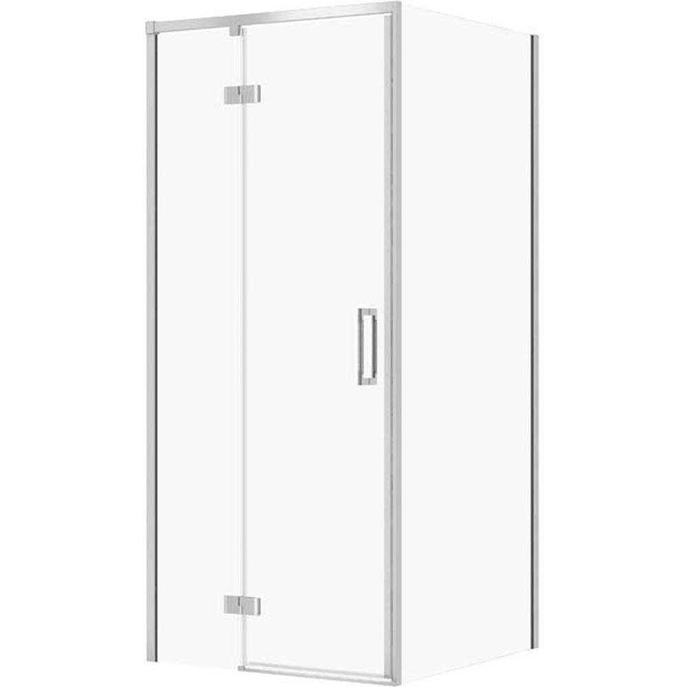 CERSANIT LARGA quadratische Duschkabine links 80x80x195 cm chrom S601-215