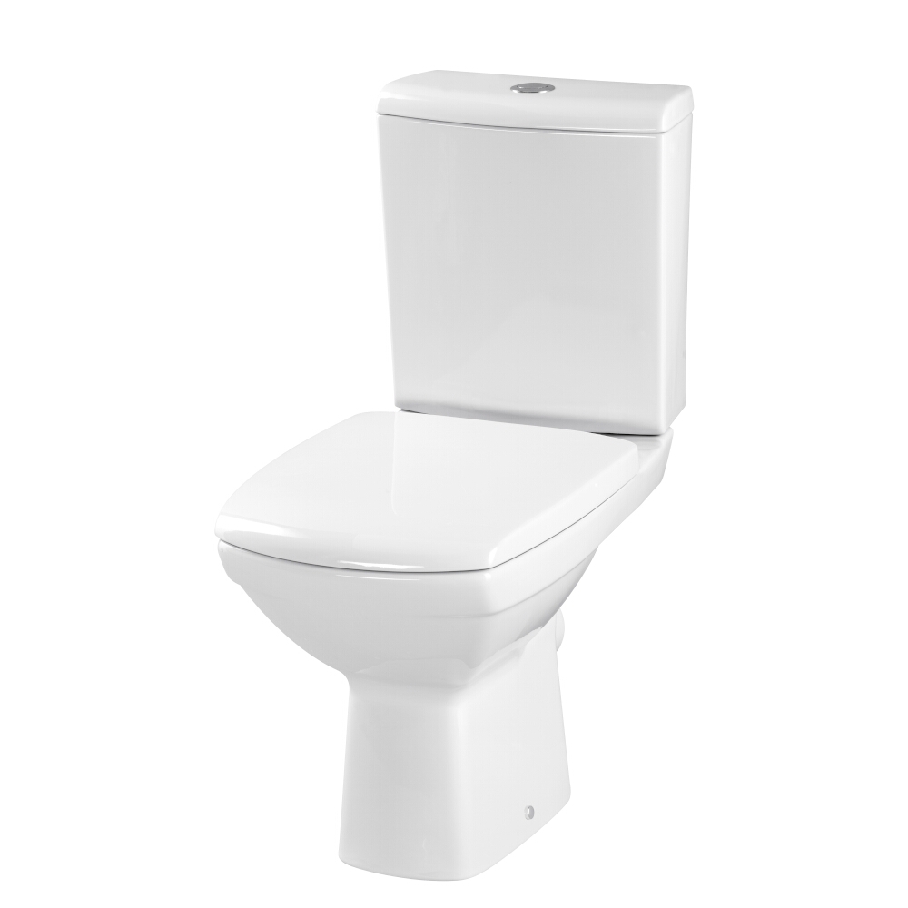 CERSANIT Stand- WC 66 516 CARINA NEW CleanOn 011 3/5 Deckel Duroplast 78 K31-050