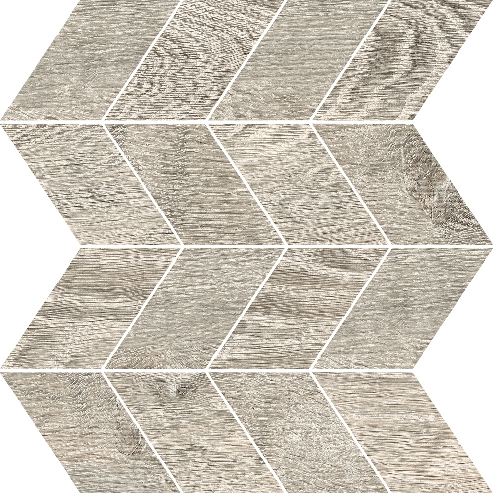 WANDFLIESE MOSAIK BLANKA CLASSIC OAK GREY FIR MAT 29X29