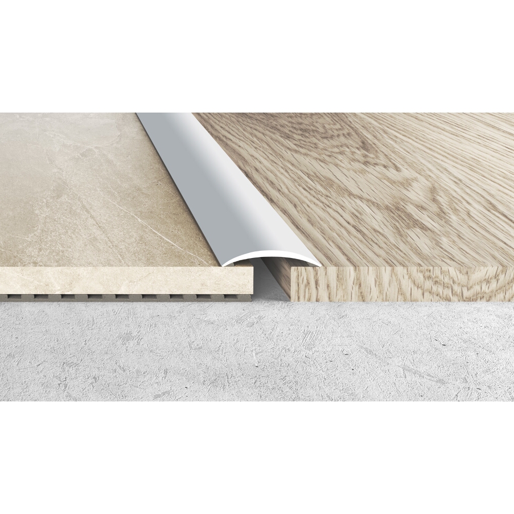 Übergangsprofil EFFECT A03 SILBER KLEBER 93 CM