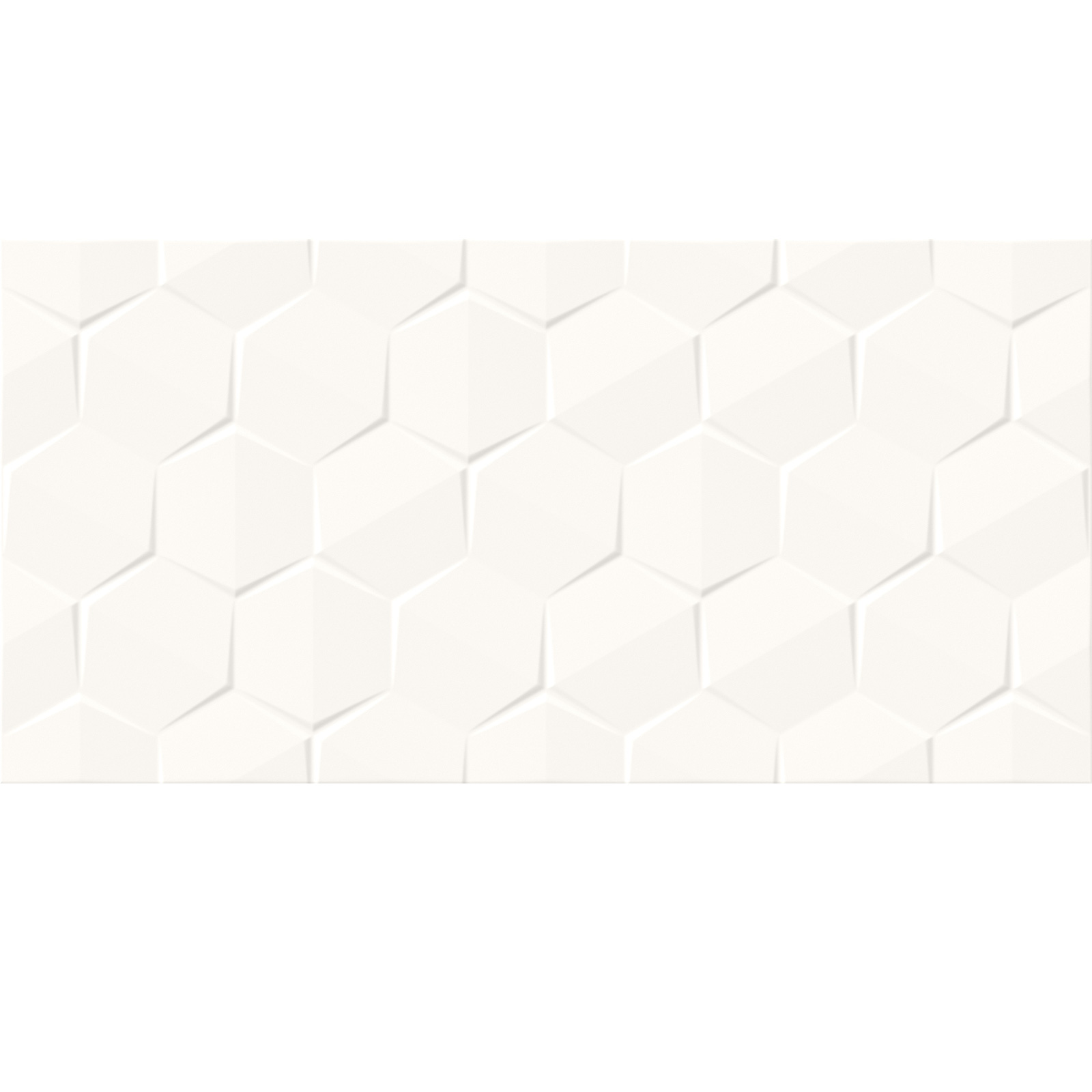 WANDFLIESE ALTERIO WEIß HEXA STRUCTURE SATIN 29,8X59,8 CERSANIT WANDFLIESE ALTERIO WEIß HEXA STRUCTURE SATIN 29,8X59,8 CERSANIT